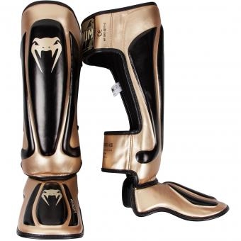 Щитки Venum Predator Black/Gold, фото 1