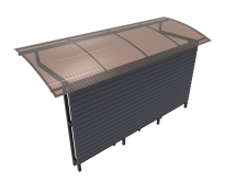 Автобусный павильон &quot;Стандарт-П1&quot;