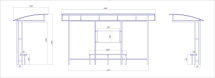 Автобусный павильон &quot;Стандарт-П1&quot;
