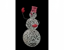 Световая фигура Снеговик (высота 1,8 м)