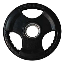 Диск обрезиненный ZSO черный 3 HANDLE  D-51,  5 кг