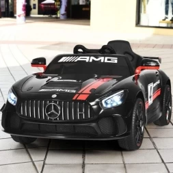 Электромобиль Mercedes-Benz GT4 AMG SX1918S черный, фото 1