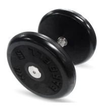 Гантель Barbell 6 кг классик с вращающейся ручкой хром