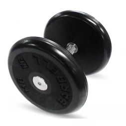 Гантель Barbell 6 кг классик с вращающейся ручкой хром