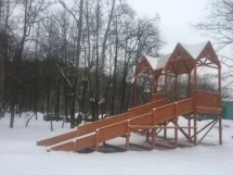 Зимняя горка Snow Fox Макси (скат 10 м)