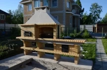 Печь Аристократ 750 Радиальный кирпич красный