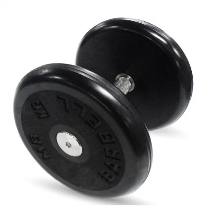 Гантель Barbell 13 кг классик с вращающейся ручкой хром, фото 1