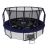 Батут Unix line Supreme Game 14 ft (blue) с защитной сеткой