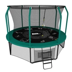 Батут Unix line Supreme Game 12 ft (green) с защитной сеткой, фото 2