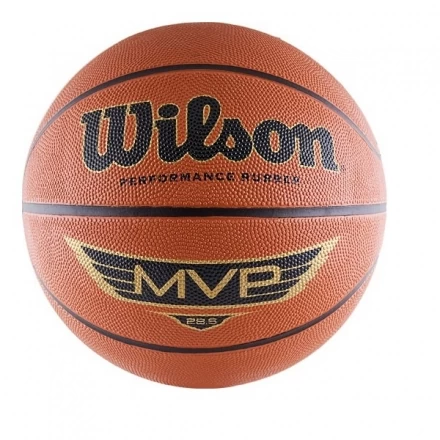 Мяч баскетбольный WILSON MVP Traditional, размер 6, резина, бутил.камера, коричневый, фото 1