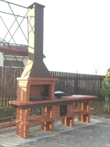 Печь Аристократ 7142 Радиальный кирпич красный