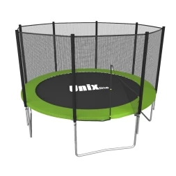 Каркасный батут Unix Line 8ft Simple (outside) диаметр 244 см с защитной сеткой, фото 1