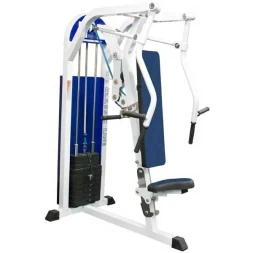 Горизонтальный жим от груди Barbell МВ 3.18 (грузоблок) белый