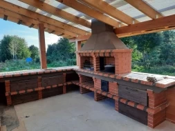 Печь Аристократ 7304 Прямоугольный кирпич коричневый , фото 6