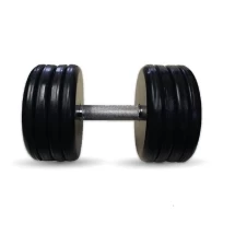 Гантель Barbell 46 кг классик с вращающейся ручкой хром