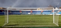 Ворота футбольные алюминиевые 7,32х2,44 м под свободно подвешиваемую сетку
