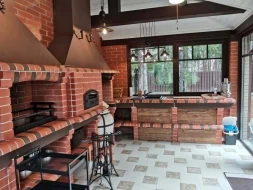 Печь Аристократ 854 Прямоугольный кирпич графитовый серый, фото 3