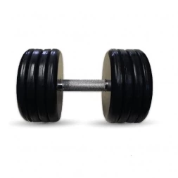Гантель Barbell 51 кг классик с вращающейся ручкой хром