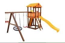 ИК Perfetto sport «Pitigliano-4» + качели &quot;Паутина&quot;