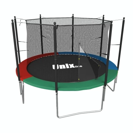 Батут Unix line Simple 10 ft Color (inside) с защитной сеткой, фото 1