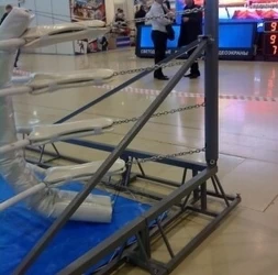 Ринг боксёрский рамный Atlet Боевая зона 6х6 м, монтажная площадка 7,6х7,6 м IMP-A432, фото 2
