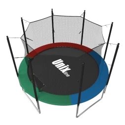 Батут Unix line Simple 12 ft Color (inside) с защитной сеткой, фото 2