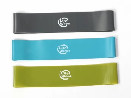 Эспандер петля эластичная Lite Weights 1540LW 9кг, фото 3