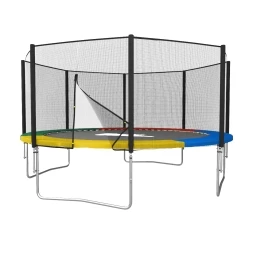 Батут Unix line Simple 12 ft Color (outside) с защитной сеткой, фото 7