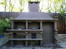 Печь Аристократ 832 Прямоугольный кирпич коричневый, фото 1