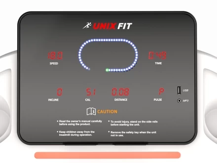 Беговая дорожка UNIXFIT ST-630R White, фото 3