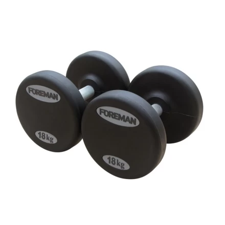 Обрезиненные фиксированные гантели FOREMAN FM/ARD, фото 1