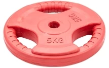 Диск обрезиненный ZSO цветной 3 HANDLE D-26,  5 кг