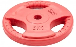 Диск обрезиненный ZSO цветной 3 HANDLE D-26,  5 кг, фото 2