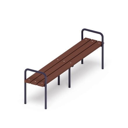 Скамья с поручнем - МФ 42.01.07-И1, фото 3