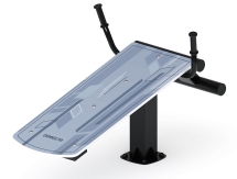 Лавка для пресса (серый) - Уличный тренажер - СТ 002-13 Лавка для пресса (серый) - Уличный тренажер - СТ 002-13