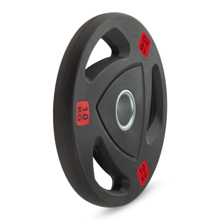 Диск 51 мм. NEO обрезиненный с 3-мя хватами  10 кг (модель: D3), фото 2