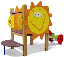 Горка Солнышко 08112 H=650 для детской площадки