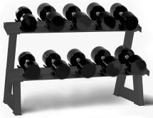 Стойка для хранения 5-ти пар гантелей Aerofit AFDBR5