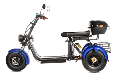 Трехколесный электроскутер CityCoCo X7 Trike 2024, фото 2