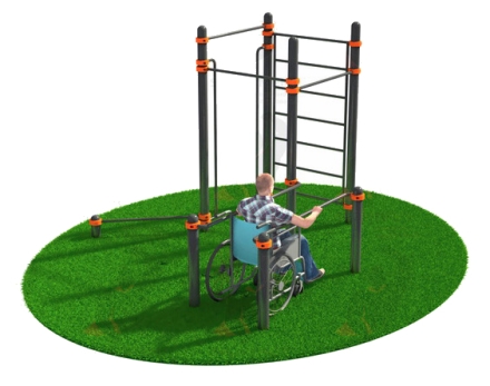 Спортивный комплекс, адаптированный для инвалидов-колясочников СВС-127, фото 1