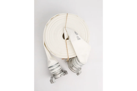 Рукав пожарный напорный классик РПК(в)-65-1,0-ухл1 с головками ГР-65ал (20+-1 м) Русарсенал 741509597231, фото 1