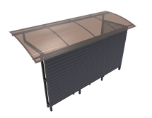 Автобусный павильон &quot;Стандарт-П2&quot;