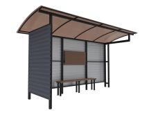 Автобусный павильон &quot;Стандарт-П2&quot;