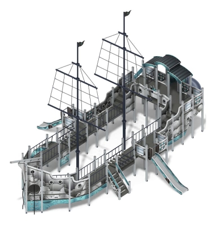 Флагман (Лагуна) - ДИК 2.03.3.03-12.И1 - Игровой комплекс - H=1200 H=1500 H=2000, фото 4