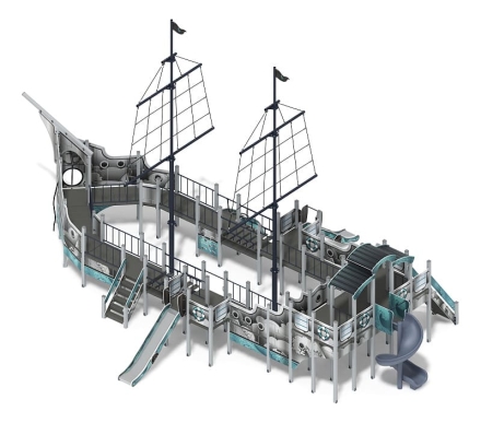 Флагман (Лагуна) - ДИК 2.03.3.03-12.И1 - Игровой комплекс - H=1200 H=1500 H=2000, фото 3