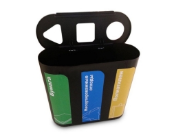 Урна для раздельного сбора мусора ВторСырье 2 (с наклейками) , фото 2