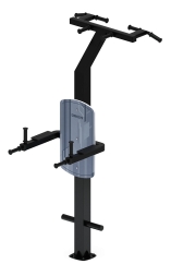 Турник три хвата+брусья (серый) - Уличный тренажер - СТ 012-13, фото 4