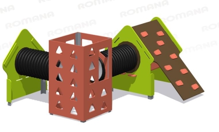 Игровой домик Romana 115.46.00_30.09 для детских площадок, фото 3