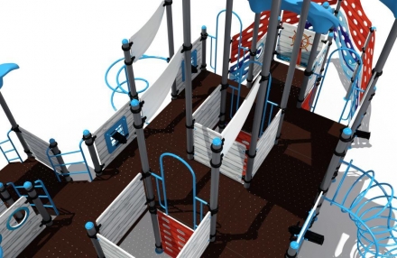 Детский городок &quot;Корабль&quot; ДГ3020.10, фото 5