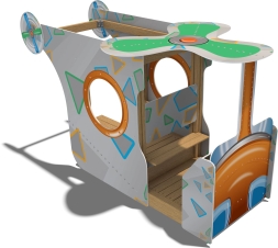 Игровой макет Коптер МД106.00.1 для детской площадки, фото 1 Игровой макет Коптер МД106.00.1 для детской площадки, фото 1